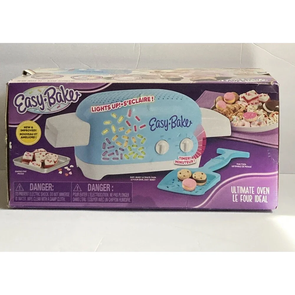 New! Easy Bake Ultimate Electric Oven Toy Includes Baking Accessories 3 Set